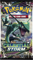 Pokemon Sun & Moon SM7 Celestial Storm Booster Pack -- RANDOM PACK ART